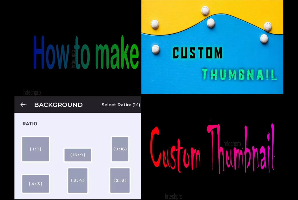 How to make thumbnail | How to make thumbnail on android